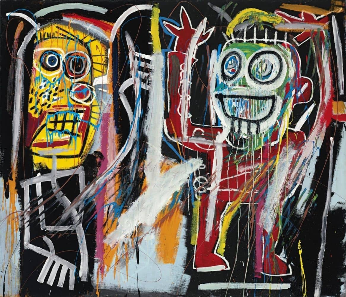 6 DE LAS OBRAS MEJOR VENDIDAS DE BASQUIAT