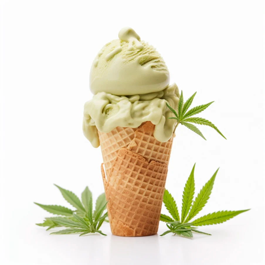 Helado mariguana