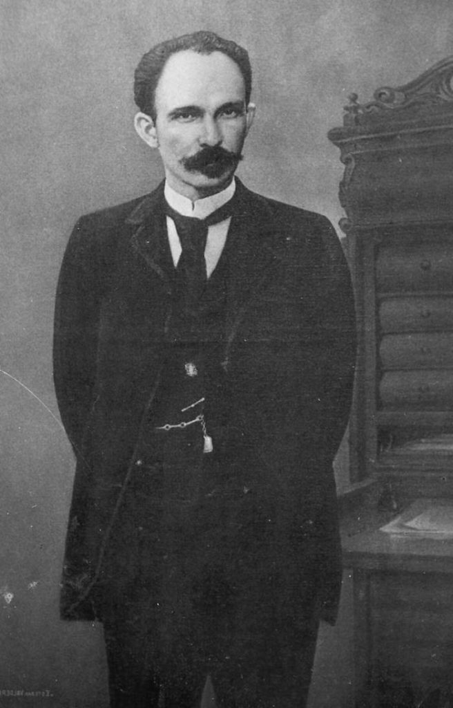 Poeta y políticio revolucionario, José Martí
