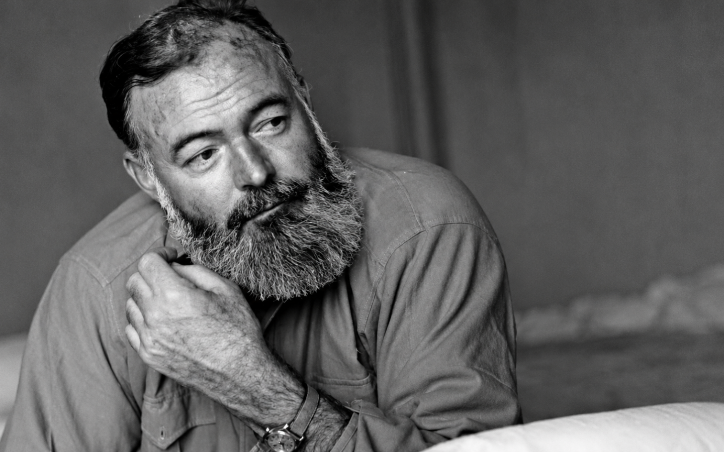 Un canario como regalo, Ernest Hemingway