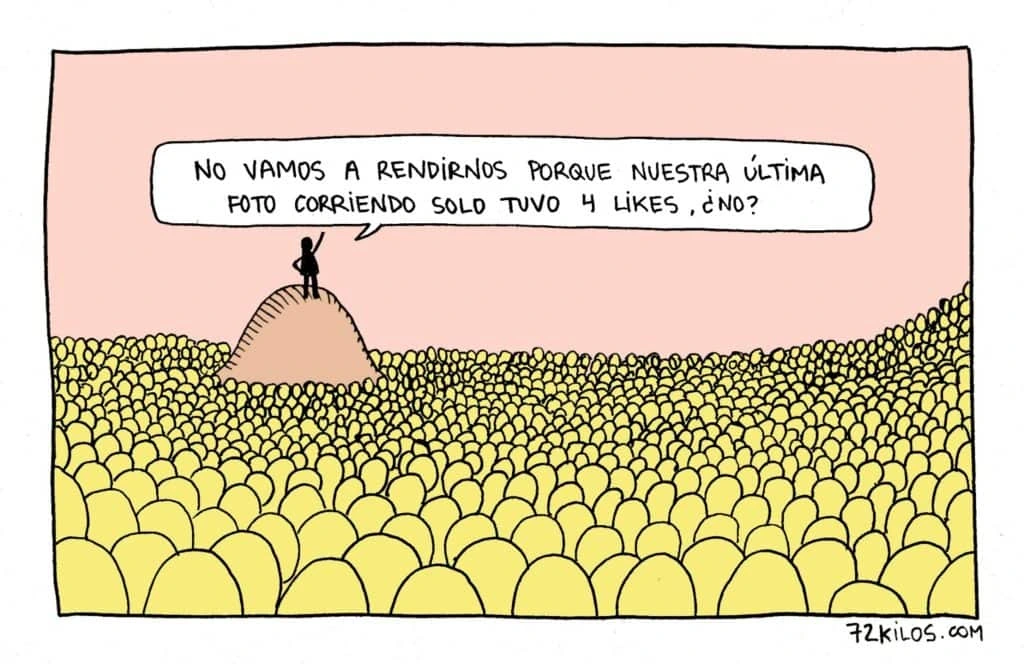 Las geniales ilustraciones del bilbaíno '72 kilos' nos hacen superarnos -  Cultura Inquieta