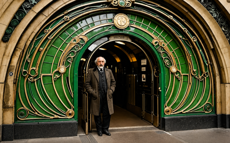 Hector Guimard: el arquitecto del Art Nouveau que diseñó las entradas del Metro de París