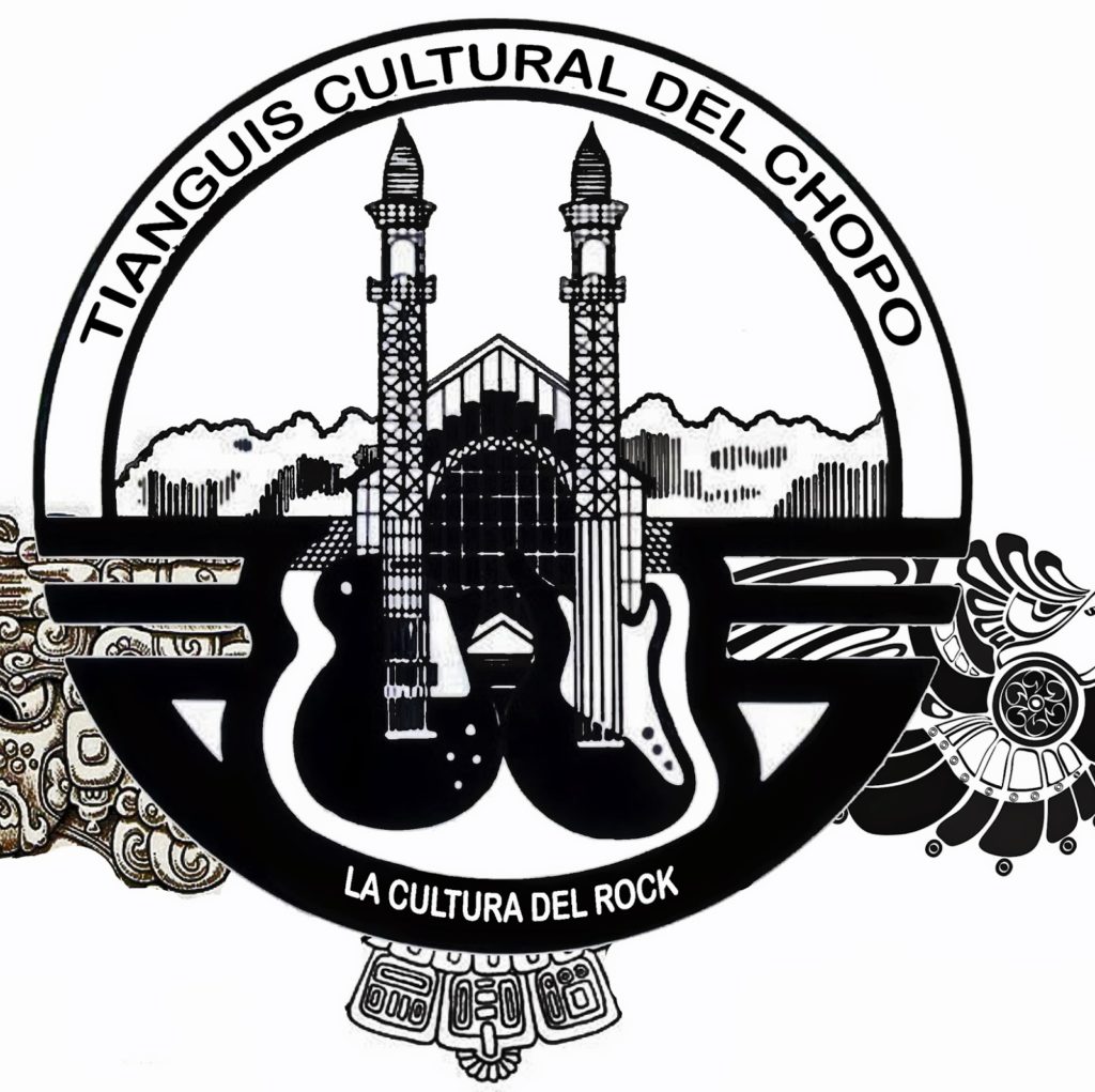 Logotipo del Tianguis Cultural del Chopo, el cual podría ser calificado como Patrimonio Cultural de la CDMX
