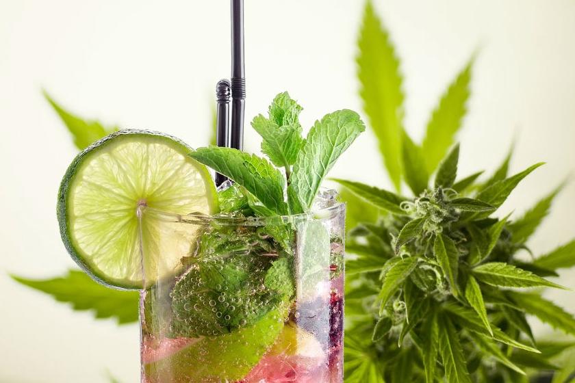 Bebidas con cannabis