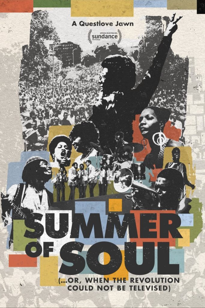 Póster de Summer of Soul, documental sobre el Harlem Cultural Festival