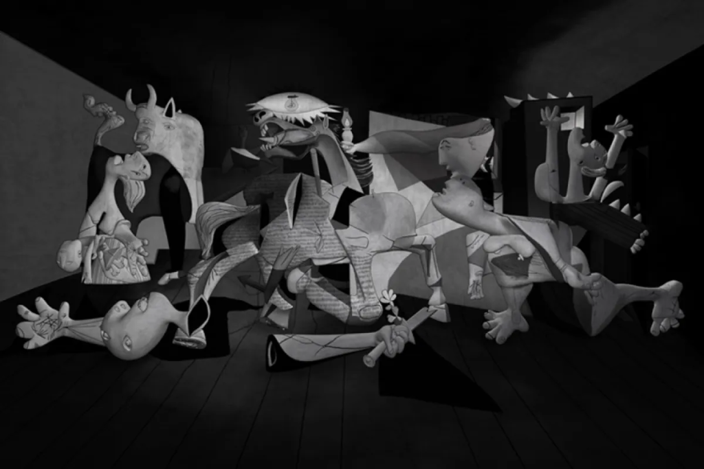 El Guernica de Pablo Picasso en 3D de Lena Gieseke