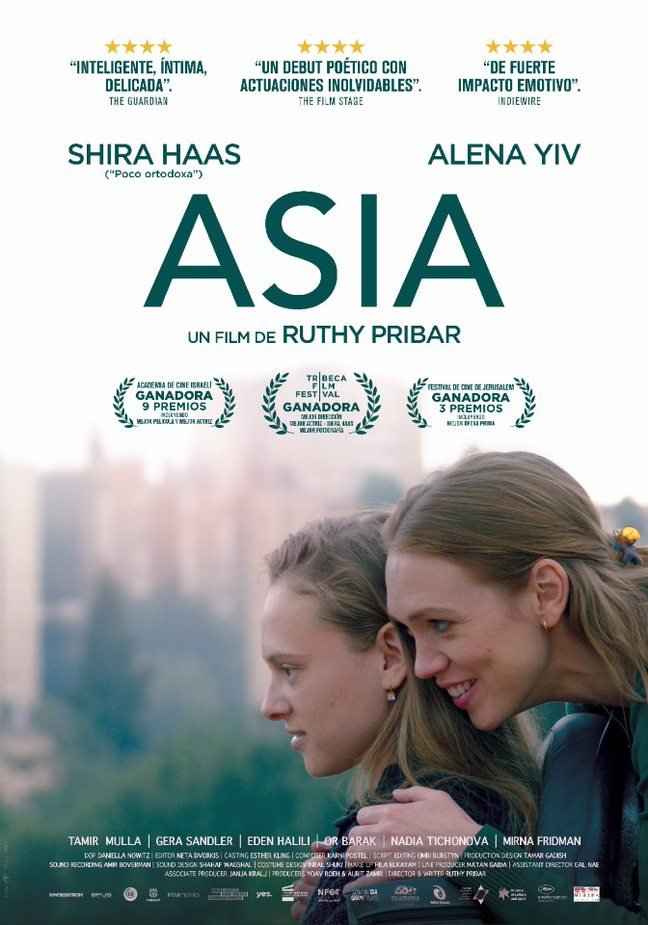 Póster de Asia, película que estará en la Cineteca Nacional