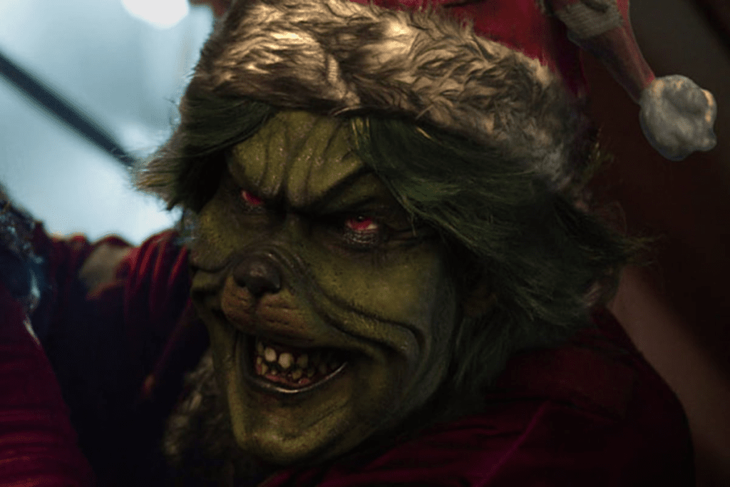 David Howard Thornton como El Grinch en la nueva adaptación slasher del cuento del Dr. Seuss. 