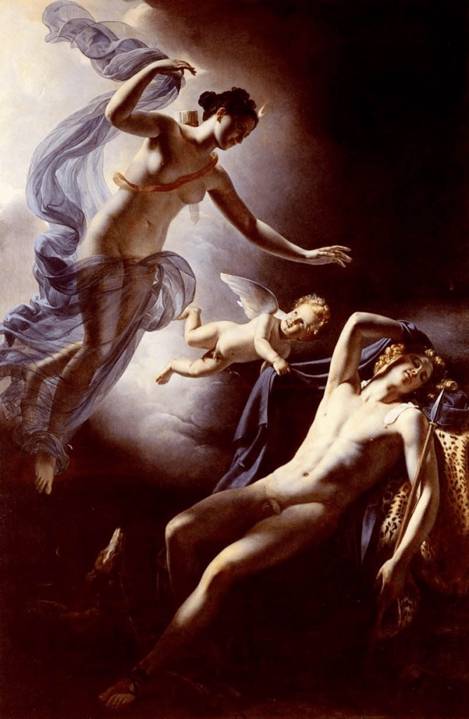 Diana y Endimión, la obra realizada por Jérome-Martin Langlois