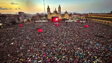 Cuánto nos cuestan los conciertos masivos en el Zócalo de la CDMX