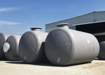 Depósitos de poliéster reforzado: solución eficaz para almacenar líquidos