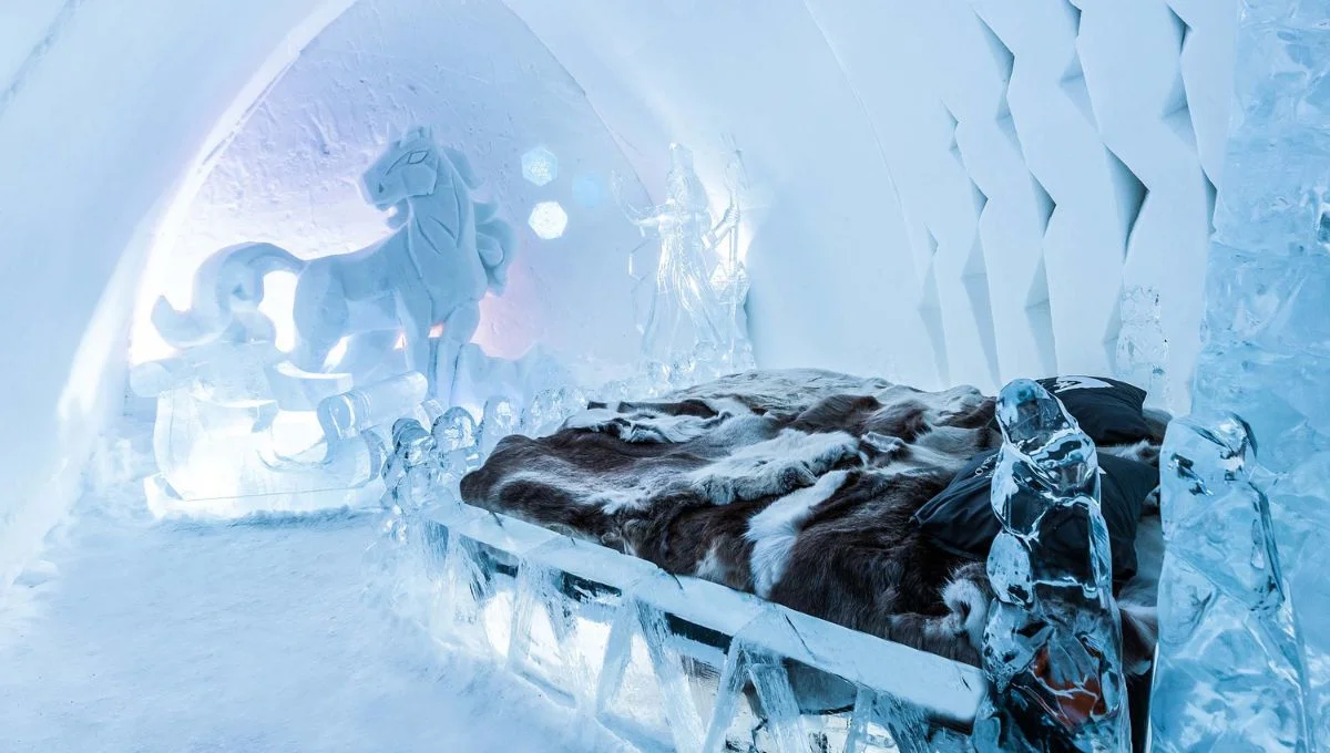 Estos son los hoteles de hielo más impresionantes del planeta