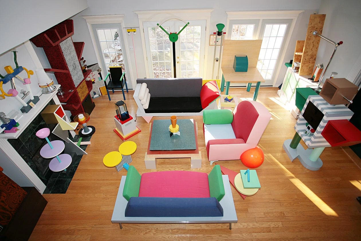 Grupo Memphis: El diseño divertido, pop y accesible en espíritu