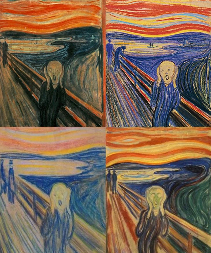 Las variaciones de El Grito de Edvard Munch que tienes que conocer