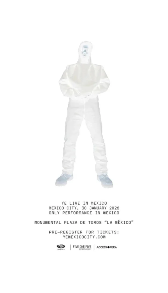 Kanye West Concierto CDMX 2026