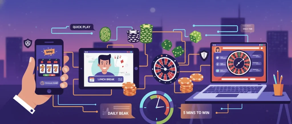 Casino Games Designed for Short Play Sessions and Quick Fun