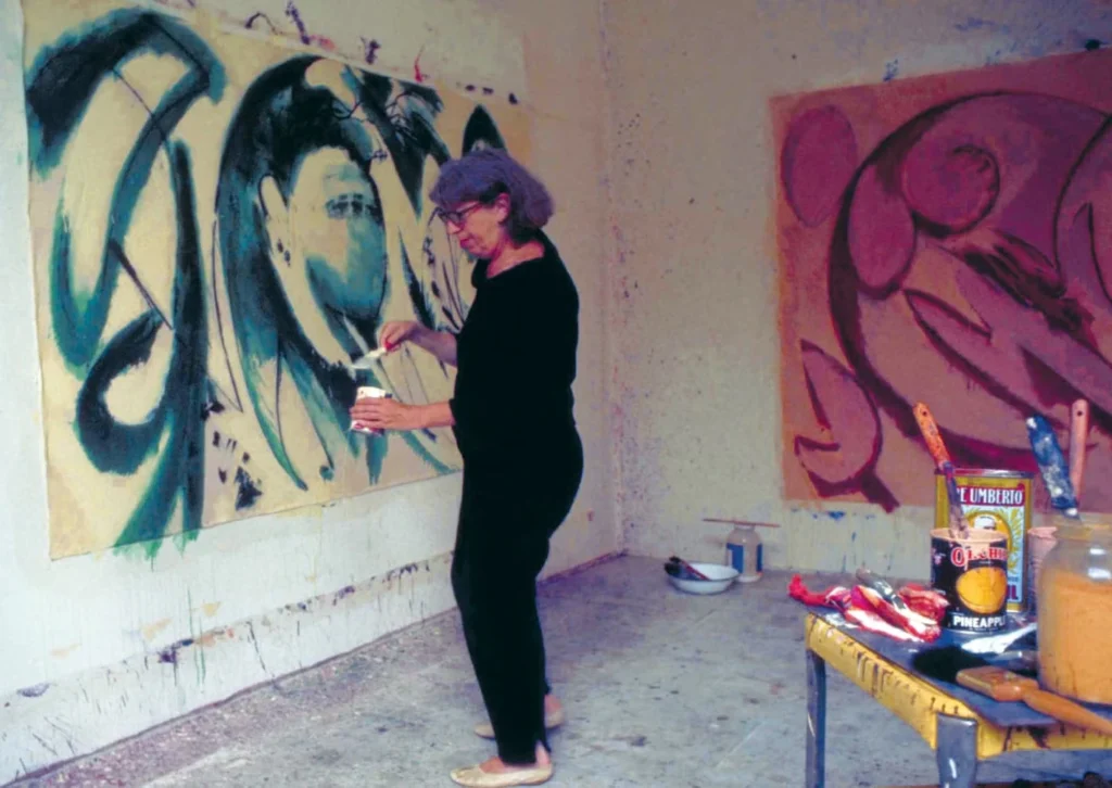 mujeres en el expresionismo abstracto