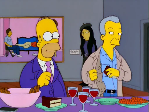 artistas que aparecen en capítulos de Los Simpson