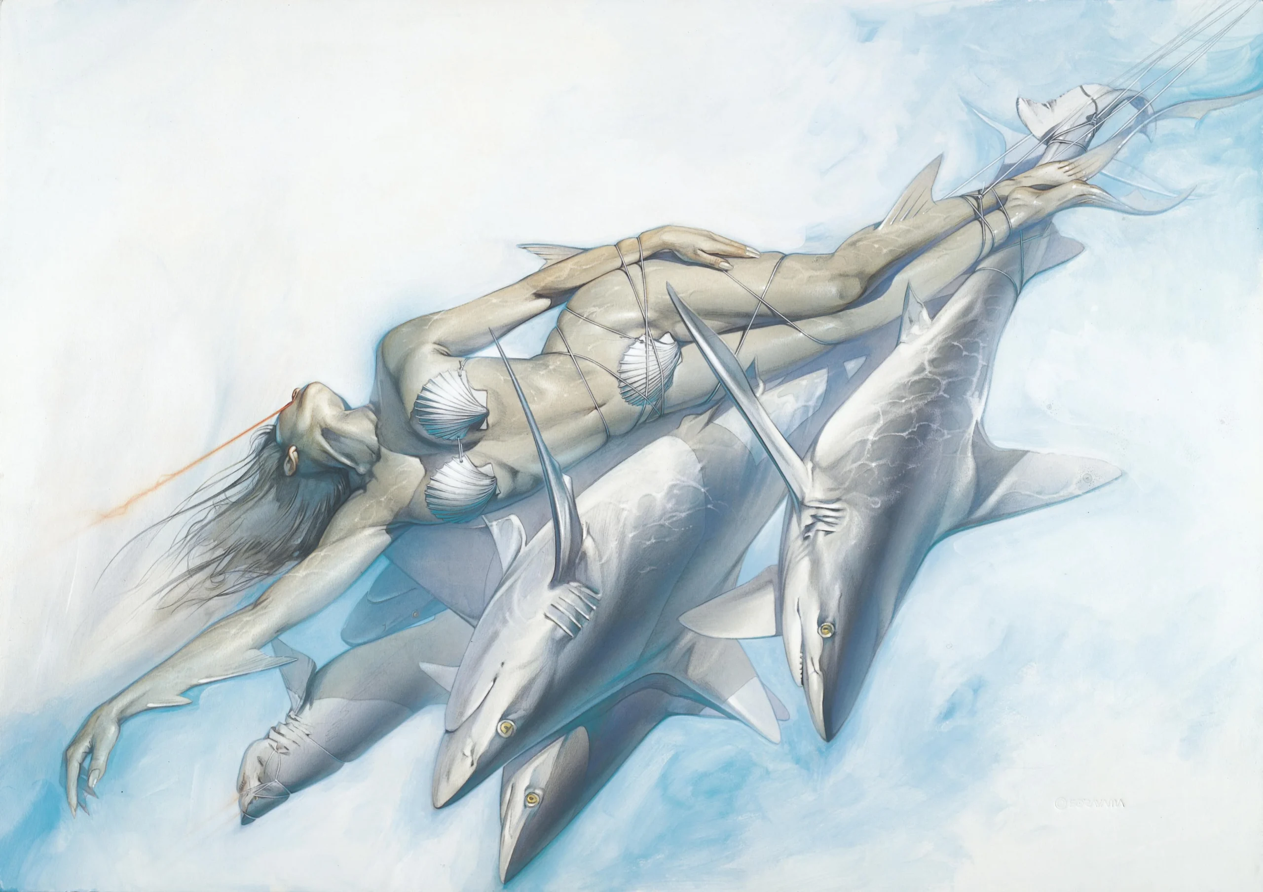 Hajime Sorayama: el erotismo en la ilustración de las Sexys Robots