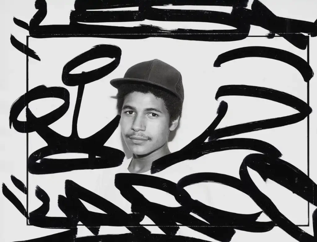 Colaboración artística de Angel Ortiz LA II y Keith Haring destacando el estilo graffiti High and Tight de Nueva York.