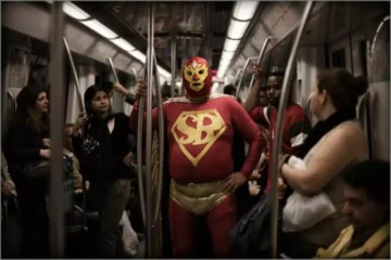 Marco Rascón, Super Barrio: el enmascarado que buscó ser presidente