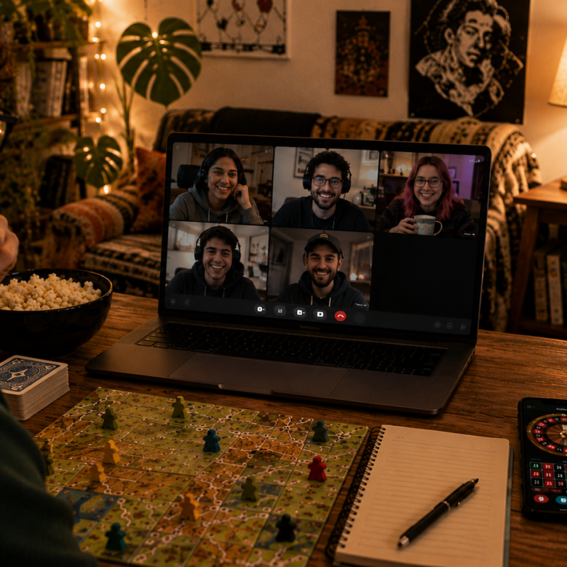 Noche de juegos a distancia: cómo jugar con amigos sin salir de casa