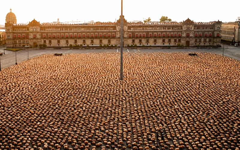 Spencer Tunick en México: sus intervenciones y proyectos más importantes