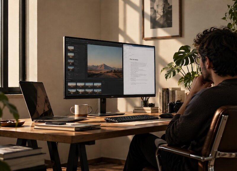Guía para elegir la mejor pantalla para PC en home office en México 2026