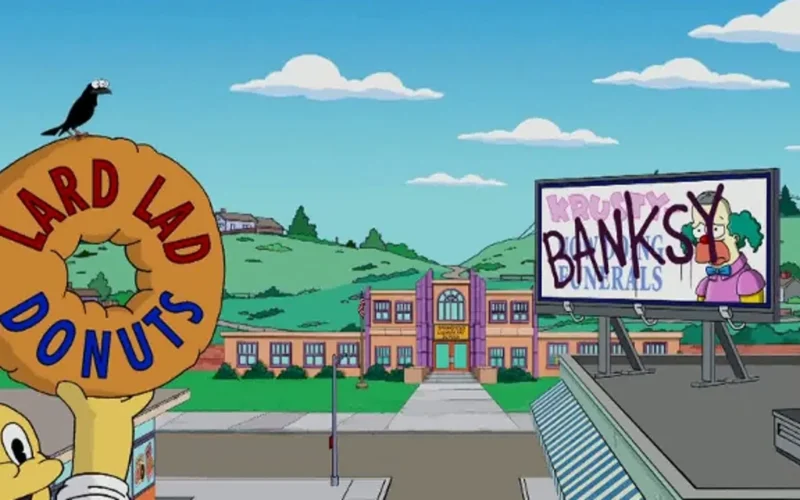 Banksy y Los Simpson: la historia de la polémica intro que Fox modificó antes de transmitirla