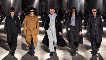 ¿Por qué la moda sigue copiando la ropa de los trabajadores? La historia del workwear Looks de Junya Watanabe MAN Otoño 2024 mezclan ropa de trabajo, denim y sastrería contemporánea en pasarela.