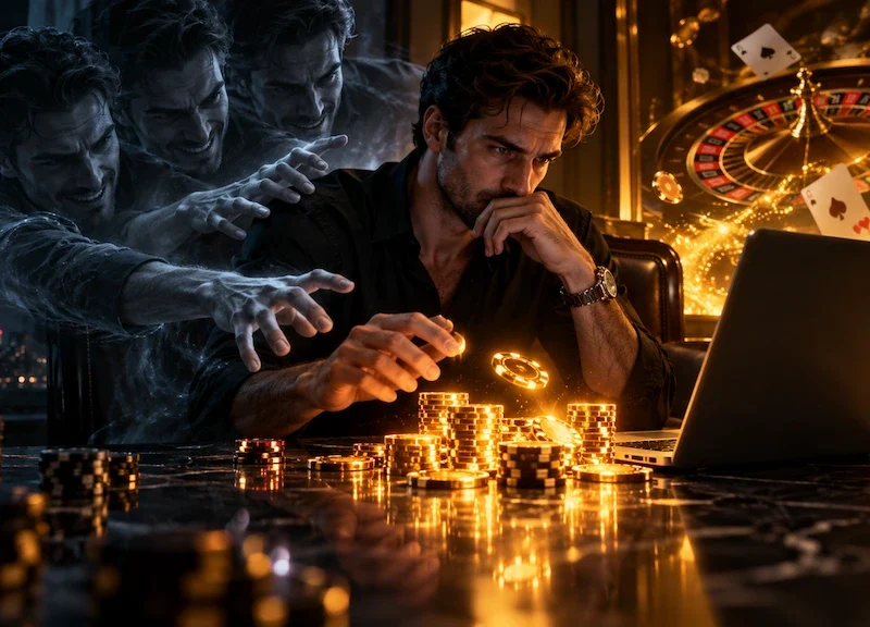 El efecto del dinero de la casa: la psicología detrás de arriesgar las ganancias del casino